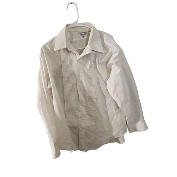 Lucasini size 17 button up long sleeve top - Picture 4 of 9